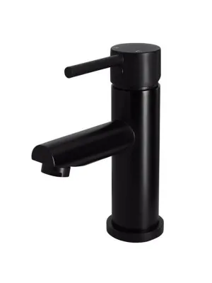 Meir | MATTE BLACK ROUND BASIN MIXER by Meir, a Bathroom Taps & Mixers for sale on Style Sourcebook