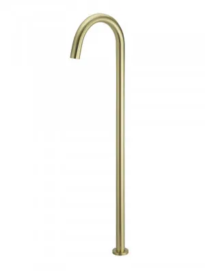 Meir | TIGER BRONZE ROUND FREESTANDING BATH SPOUT by Meir, a Bathroom Taps & Mixers for sale on Style Sourcebook