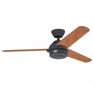 Hunter Carera Graphite Ceiling Fan with Chestnut / Graphite Switch Blades by Hunter, a Ceiling Fans for sale on Style Sourcebook