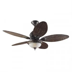 Hunter Caribbean Breeze Traditional Ceiling Fan with Antique Wicker Blades by Hunter, a Ceiling Fans for sale on Style Sourcebook