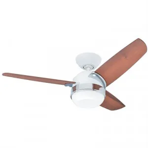 Hunter Nova White Ceiling Fan with Light Brown Blades by Hunter, a Ceiling Fans for sale on Style Sourcebook