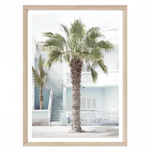Cape Palm - Blue by Boho Art & Styling, a Prints for sale on Style Sourcebook