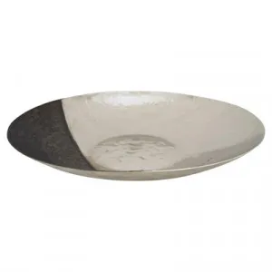 Wenona Welding Aluminium Round Shallow Platter, Medium by Casa Uno, a Plates for sale on Style Sourcebook