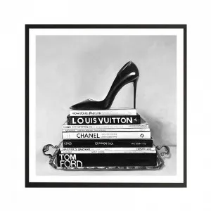 Runway Reads (Square) Art Print by The Print Emporium, a Prints for sale on Style Sourcebook