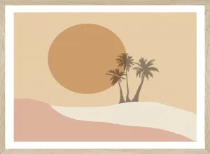 DESERT SUN LANDSCAPE BY SEASCAPE LIVING by Seascape Living, a Original Artwork for sale on Style Sourcebook