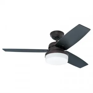 Hunter Galileo Alpha Bronze Ceiling Fan with Burnt Walnut / Roasted Walnut Switch Blades by Hunter, a Ceiling Fans for sale on Style Sourcebook
