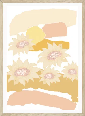 SUNFLOWER FIELDS by SeascapeLiving, a Original Artwork for sale on Style Sourcebook