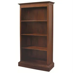 Tasmania Mahogany Timber Wide Bookcase, Mahogany by Centrum Furniture, a Bookshelves for sale on Style Sourcebook