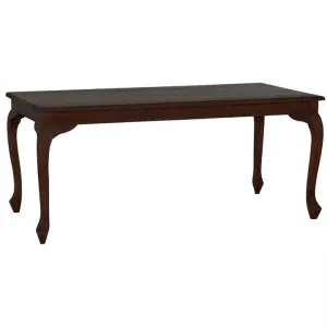 Queen Ann Mahogany Timber Dining Table180cm, Chocolate by Centrum Furniture, a Dining Tables for sale on Style Sourcebook