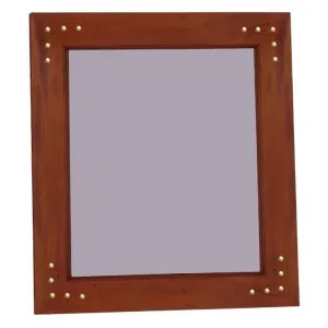 Labobo Mahogany Timber Frame Wall Mirror, 120cm, Mahogany by Centrum Furniture, a Mirrors for sale on Style Sourcebook