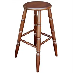 Morrison Solid Timber Bar Stool, Walnut by Brighton Home, a Bar Stools for sale on Style Sourcebook