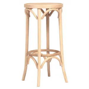 Florence Polish Made Commercial Grade Beech Timber Bar Stool, Timber Seat, Natural by Fameg, a Bar Stools for sale on Style Sourcebook