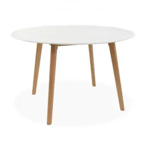 Abir Marble Top Timber Round Dining Table, 120cm by Conception Living, a Dining Tables for sale on Style Sourcebook