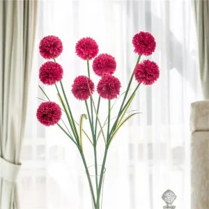 Set of 3 Three Head Artificial Hydrangeas - Hot Pink by FLH, a Plants for sale on Style Sourcebook