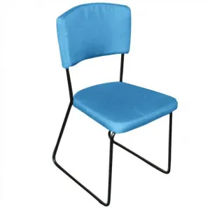 Arezzo Fabric  Dining Chair,Blue by Brighton Home, a Dining Chairs for sale on Style Sourcebook