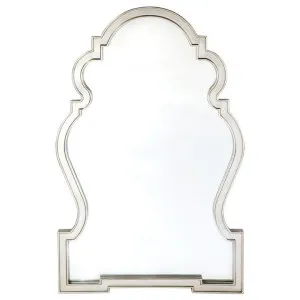 Paloma Wall Mirror, 110cm, Antique Silver by Cozy Lighting & Living, a Mirrors for sale on Style Sourcebook