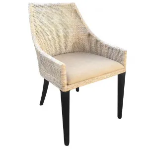 Delano Rattan Dining Chair, Grey Wash by Chateau Legende, a Dining Chairs for sale on Style Sourcebook