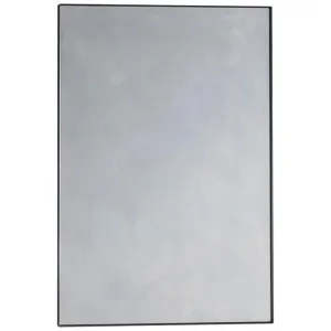 Hank Metal Frame Wall Mirror, 90cm, Black by Casa Bella, a Mirrors for sale on Style Sourcebook