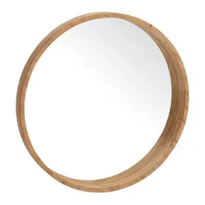 Colton Wooden Frame Round Wall Mirror, 120cm by Grand Designs Home Collection, a Mirrors for sale on Style Sourcebook