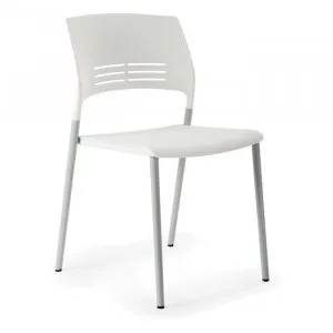 Eternia Stackable Side Chair, White by YS Design, a Dining Chairs for sale on Style Sourcebook