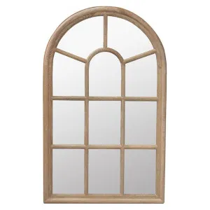 Jamie Oak Timber Frame Wall Mirror, 138cm, Lime Washed Oak by Manoir Chene, a Mirrors for sale on Style Sourcebook