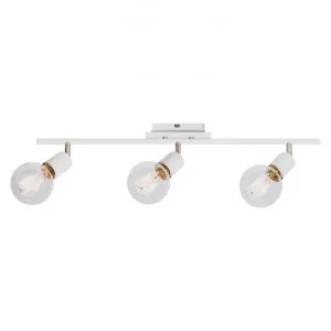 Tiffany Spotlight, 3 Light, White by Mercator, a Spotlights for sale on Style Sourcebook
