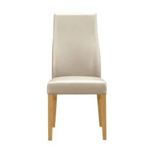 Tyrion Leather Dining Chair, Mocha / Wheat by OZW Furniture, a Dining Chairs for sale on Style Sourcebook
