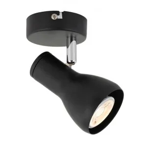 Curtis Metal Spotlight, 1 Light, Black by Telbix, a Spotlights for sale on Style Sourcebook