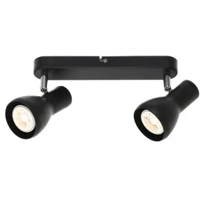 Curtis Metal Spotlight, 2 Light, Black by Telbix, a Spotlights for sale on Style Sourcebook