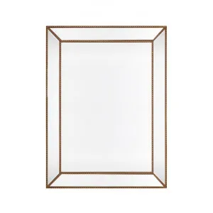 Zeta Wall Mirror, 120cm, Antique Gold by Cozy Lighting & Living, a Mirrors for sale on Style Sourcebook