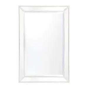 Zeta Wall Mirror, 92cm, White by Cozy Lighting & Living, a Mirrors for sale on Style Sourcebook