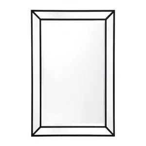 Zeta Wall Mirror, 92cm, Black by Cozy Lighting & Living, a Mirrors for sale on Style Sourcebook