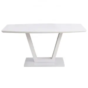 Henri High Gloss Dining Table, 160cm, White by Viterbo Modern Furniture, a Dining Tables for sale on Style Sourcebook