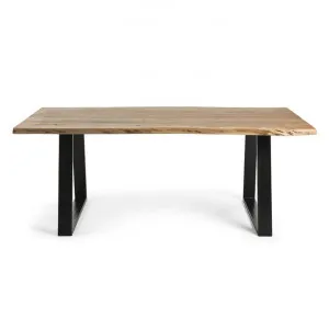 Mildura Acacia Timber & Steel Dining Table, 200cm by El Diseno, a Dining Tables for sale on Style Sourcebook