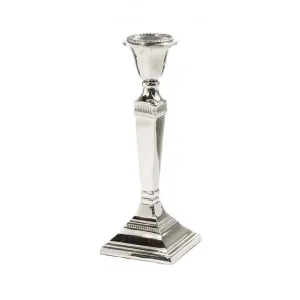 Sherborne Metal Candlestick, Large, Nickel by Florabelle, a Candle Holders for sale on Style Sourcebook