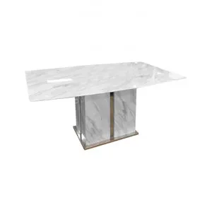 Monica Marble Dining Table, 180cm by Boerio Furniture, a Dining Tables for sale on Style Sourcebook