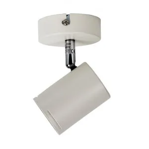 Baril Spotlight, 1 Light, White by Oriel Lighting, a Spotlights for sale on Style Sourcebook
