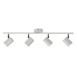 Baril Spotlight, 4 Light, White by Oriel Lighting, a Spotlights for sale on Style Sourcebook