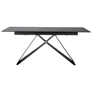 Rowland Ceramic & Metal Extension Dining Table, 180-240cm by Viterbo Modern Furniture, a Dining Tables for sale on Style Sourcebook