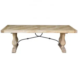 Boston Reclaimed Elm Timber Dining Table, 240cm by COJO Home, a Dining Tables for sale on Style Sourcebook