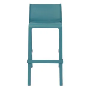 Trill Italian Made Commercial Grade Indoor / Outdoor Bar Stool, Teal by Nardi, a Bar Stools for sale on Style Sourcebook