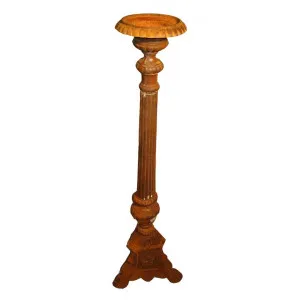 Olson Cast Iron Pedestal Candle Stand by CHL Enterprises, a Candle Holders for sale on Style Sourcebook
