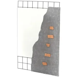 Brickon Wall Mirror, 80cm by CHL Enterprises, a Mirrors for sale on Style Sourcebook