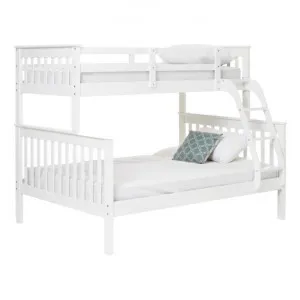 Everest Wooden Bunk Bed, Trio, White by MATF Furniture, a Kids Beds & Bunks for sale on Style Sourcebook