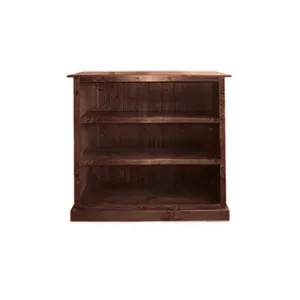 LA New Zealand Pine Timber Low Bookcase, 90cm, Walnut by ELITEFine Home, a Bookshelves for sale on Style Sourcebook