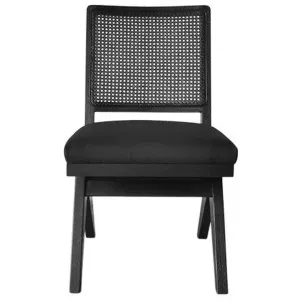 The Imperial Oak Timber Dining Chair, Black by Cozy Lighting & Living, a Dining Chairs for sale on Style Sourcebook