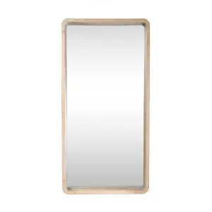 Cooper Commercial Grade Rubber Wood Framed Rectangular Wall Mirror, 80cm by Superb Lifestyles, a Mirrors for sale on Style Sourcebook