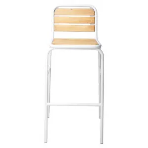 Cafe Commercial Grade Metal Bar Stool, White by Superb Lifestyles, a Bar Stools for sale on Style Sourcebook