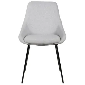 Domo Fabric Dining Chair, Light Grey by Maison Furniture, a Dining Chairs for sale on Style Sourcebook