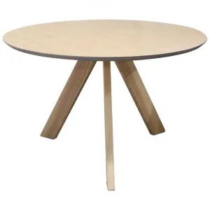 Ace Wooden Round Dining Table, Natural by Innova Living, a Dining Tables for sale on Style Sourcebook
